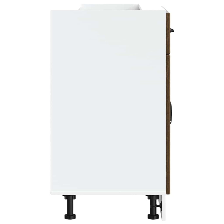 Mueble bajo de cocina Lucca roble