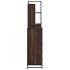 Set de muebles baño 4 pzas madera contrachapada roble