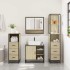Juego de muebles de baño 4 pzas contrachapada roble