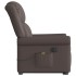 Sillón de masaje elevable eléctrico marrón