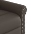 Sillón de masaje elevable eléctrico marrón