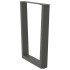 Patas para mesa de comedor en forma de V 3 uds antracita