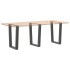 Patas para mesa de comedor en forma de V 3 uds antracita