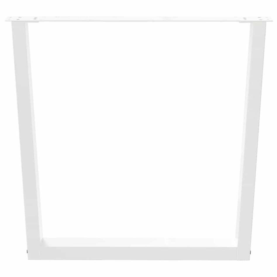 Patas para mesa de comedor en forma de V 3 uds acero