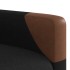 Sillón reclinable de masaje de tela