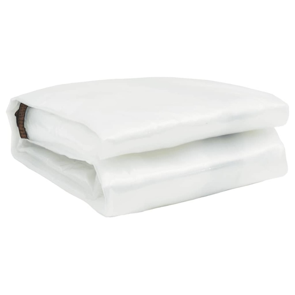 Lona transparente con ojales polietileno 8x12