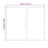 Lona transparente con ojales PVC 5x10