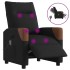 Sillón reclinable de masaje eléctrico tela