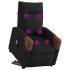 Sillón reclinable de masaje elevable tela