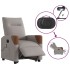 Sillón de masaje eléctrico reclinable elevable tela