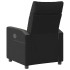 Sillón reclinable eléctrico de tela