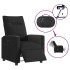 Sillón reclinable eléctrico de tela