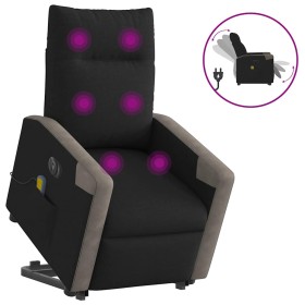 Sillón de masaje eléctrico reclinable elevable tela