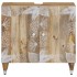 Armario de lavabo para baño madera maciza de mango 62x33x58