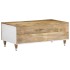 Mesa de centro de madera maciza mango 100x54x40