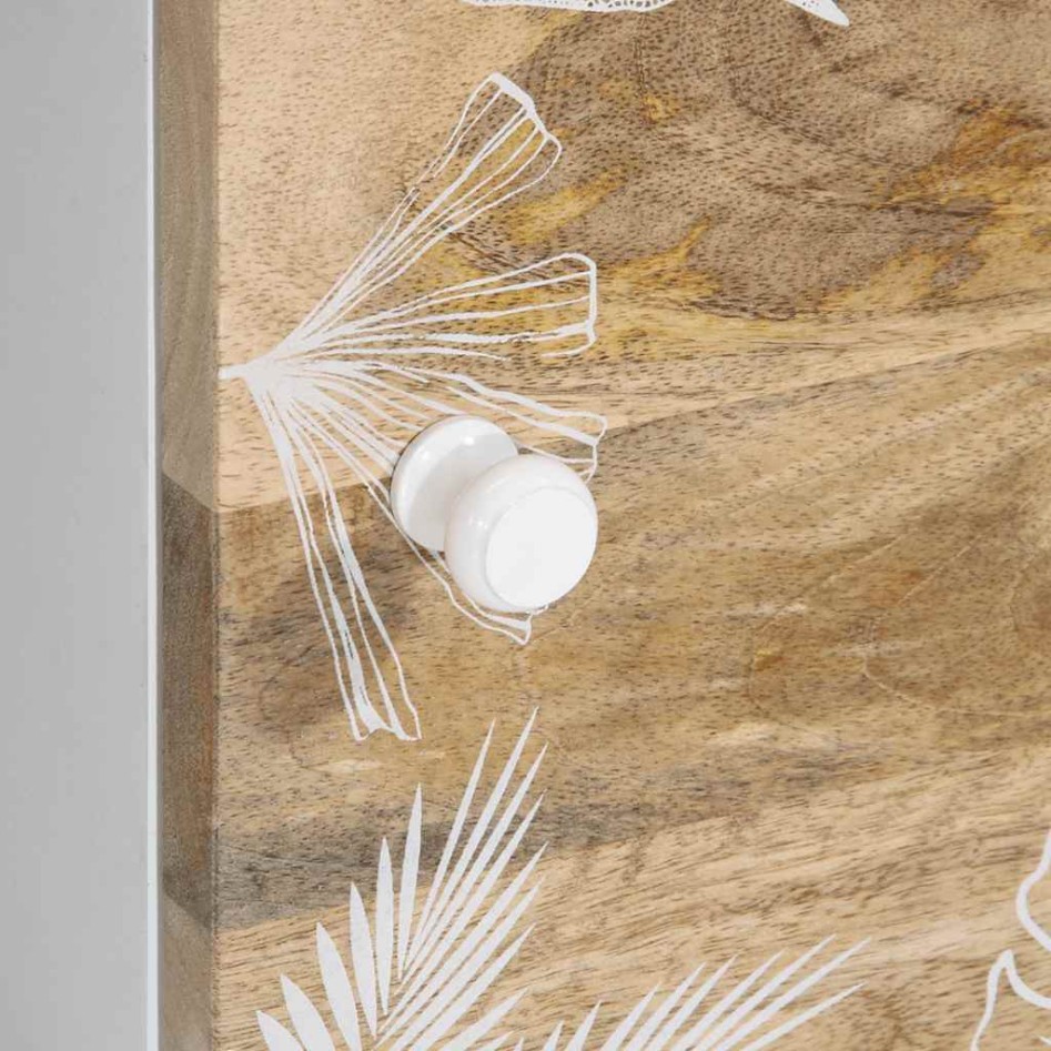 Mesa de centro de madera maciza mango 100x54x40