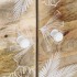 Mesa de centro de madera maciza de mango 80x50x40