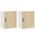 Armarios pared para cocina 2 uds Porto roble