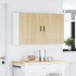 Armarios pared para cocina 2 uds Porto roble