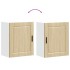 Armarios pared para cocina 2 uds Porto roble