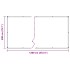 Lona transparente con ojales PVC 2x12