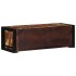 Mueble de TV multicolor 80x30x25 cm madera maciza