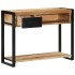 Mesa consola madera maciza mango 100x35x75