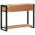 Mesa consola madera maciza mango 100x35x75