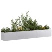 Jardinera 280x40x40 cm de acero galvanizado