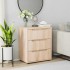 Aparador VISNES roble sonoma 60x40x73 cm madera de