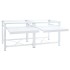 Soporte pedestal doble lavadora con estantes extraíbles