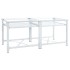 Soporte pedestal doble lavadora con estantes extraíbles