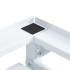 Soporte pedestal doble lavadora con estantes extraíbles