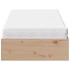 Sofá cama con colchón madera maciza de pino 90x190