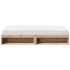 Sofá cama con colchón madera maciza de pino 90x190