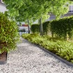 Bordes césped 50 uds antracita 10x103 cm acero laminado frío
