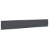 Bordes césped 50 uds antracita 15x103 cm acero laminado