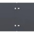Bordes césped 50 uds antracita 15x103 cm acero laminado