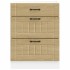 Mueble bajo de cocina Lucca roble