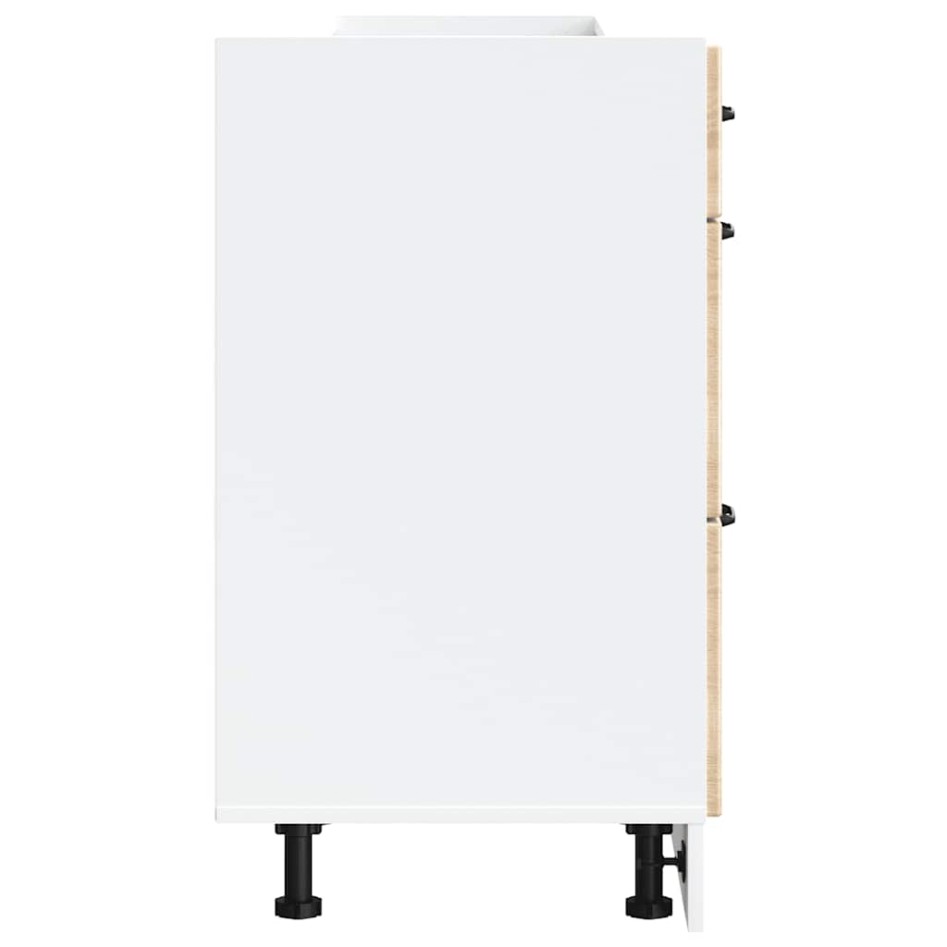 Mueble bajo de cocina Lucca roble