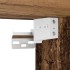 Mueble lavabo con lavabo integrado y grifo madera