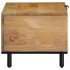 Mesa de centro marrón 80x50x40 cm madera maciza