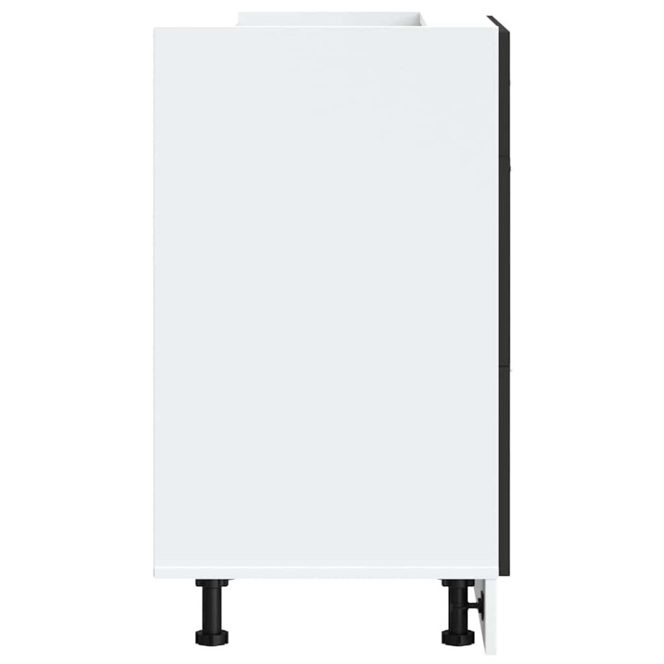 Mueble bajo de cocina de madera de ingeniería