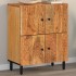 Armario auxiliar madera maciza de acacia 60x33x75