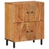 Armario auxiliar madera maciza de acacia 60x33x75