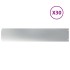 Bordes para césped 30 uds 20x103 cm acero