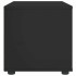 Mueble de TV VISNES negro 100x40x38 cm madera de