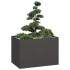 Jardinera acero negro 120x80x80