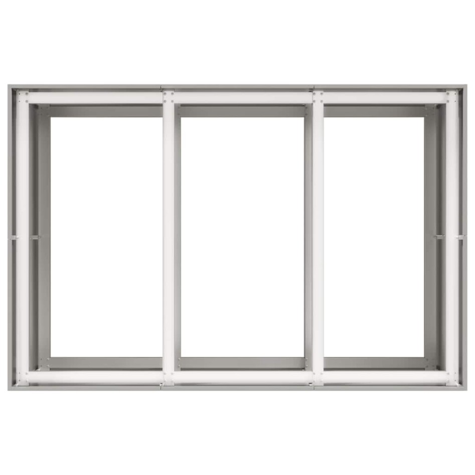 Jardinera 120x80x80 cm acero