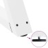 Patas para mesa de comedor 2 uds blanco 70x(72-73,3)